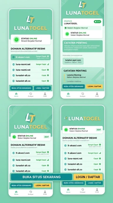 Halaman Link Alternatif Lunatogel Terkini untuk Pengguna Indonesia